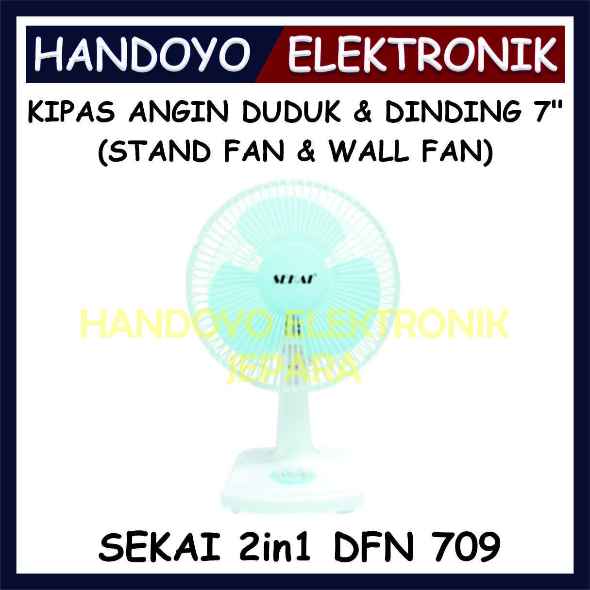 Desk Fan Sekai DFN 909