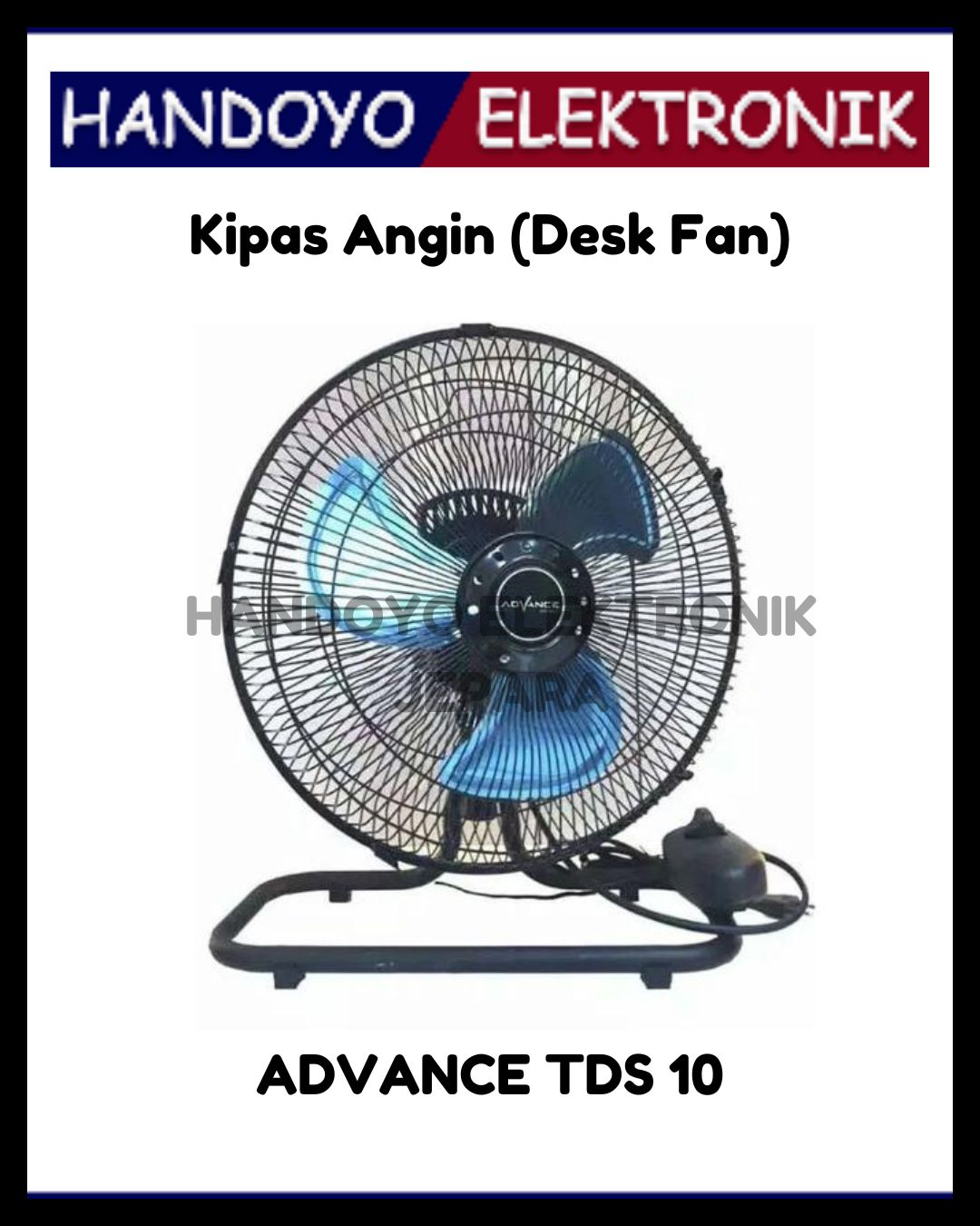 Desk Fan Advance TDS 10
