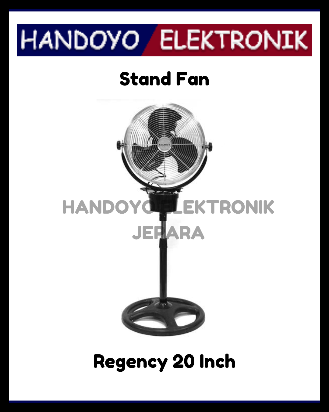 Kipas Regency 20INC Stand Fan FL-51