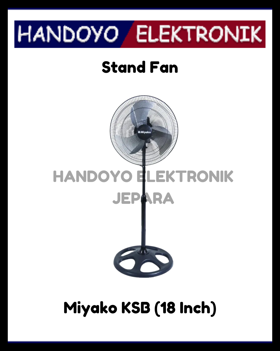 Stand Fan Miyako KSB (18 Inch)