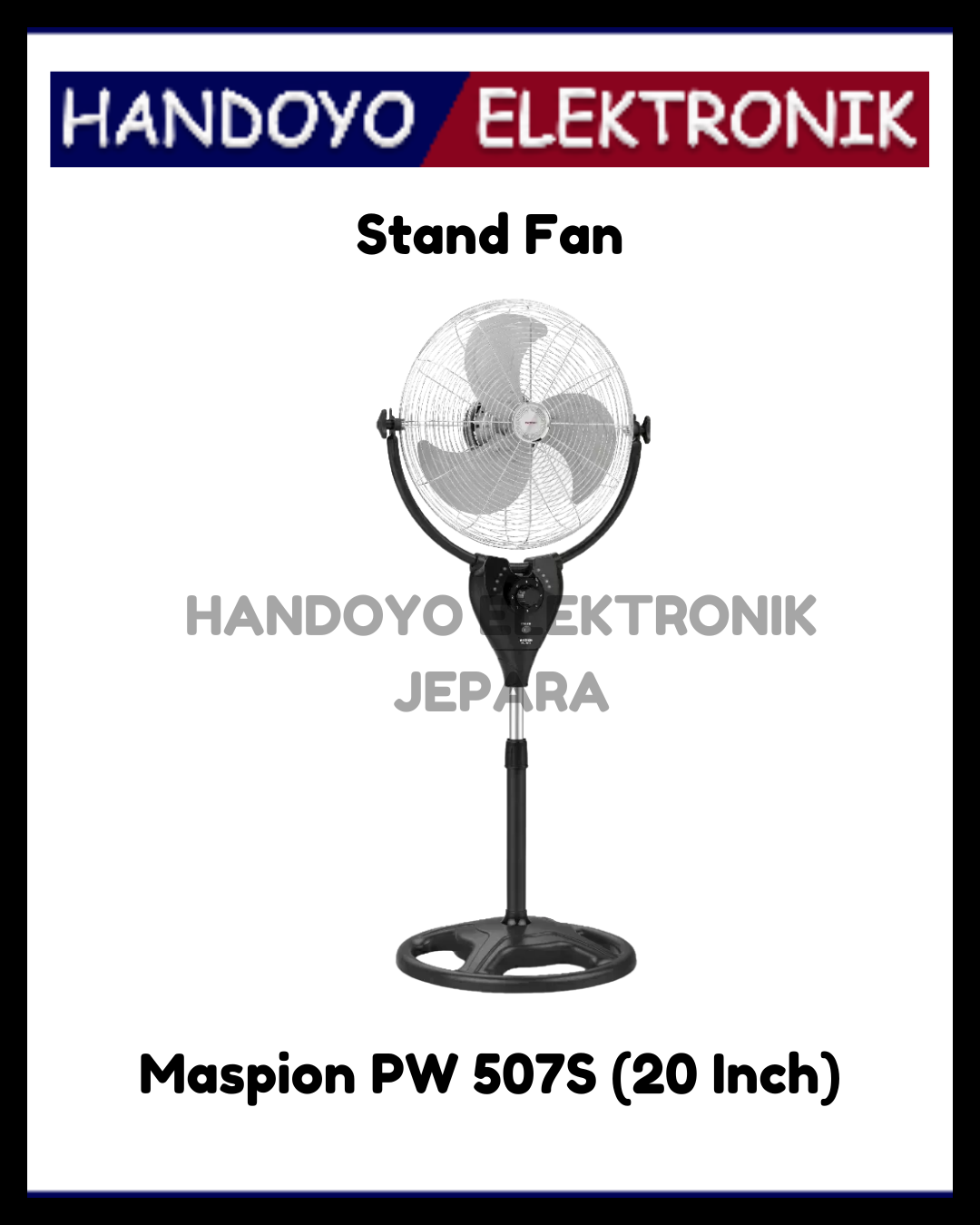 Stand Fan Maspion Power Fan PW 507S