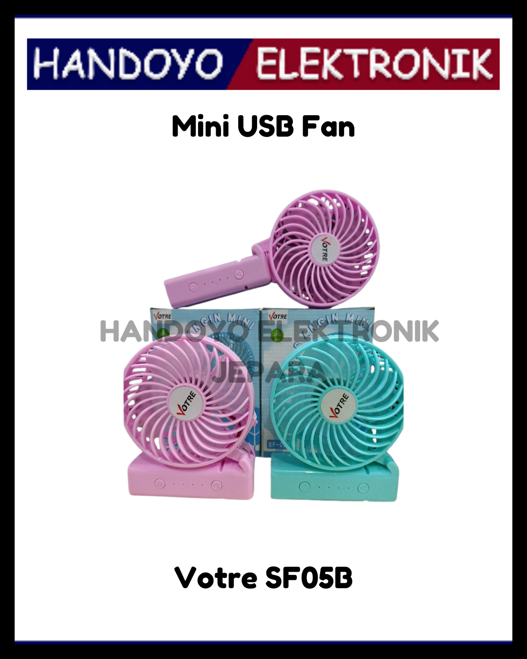 Mini USB Fan Handle Votre SF05B