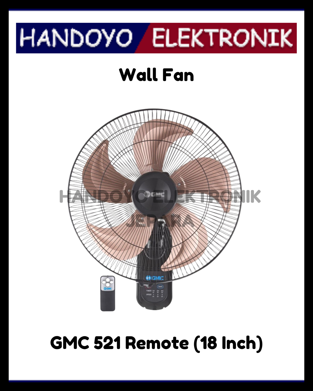 (PROMO) Wall Fan GMC 521 18 (Inch)