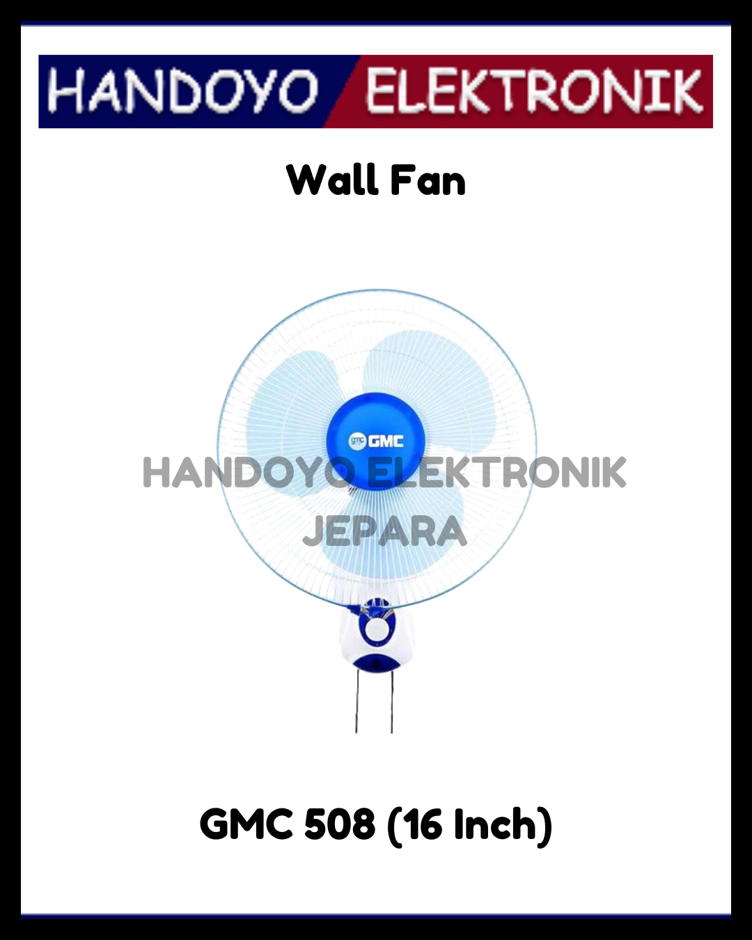Wall Fan GMC 508 (16 Inch)
