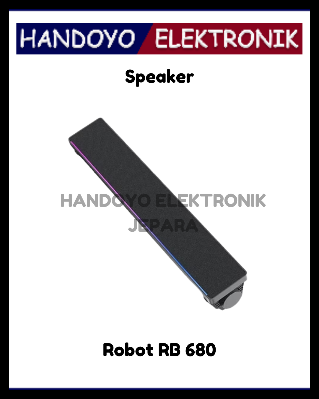 Speaker Robot RB 680