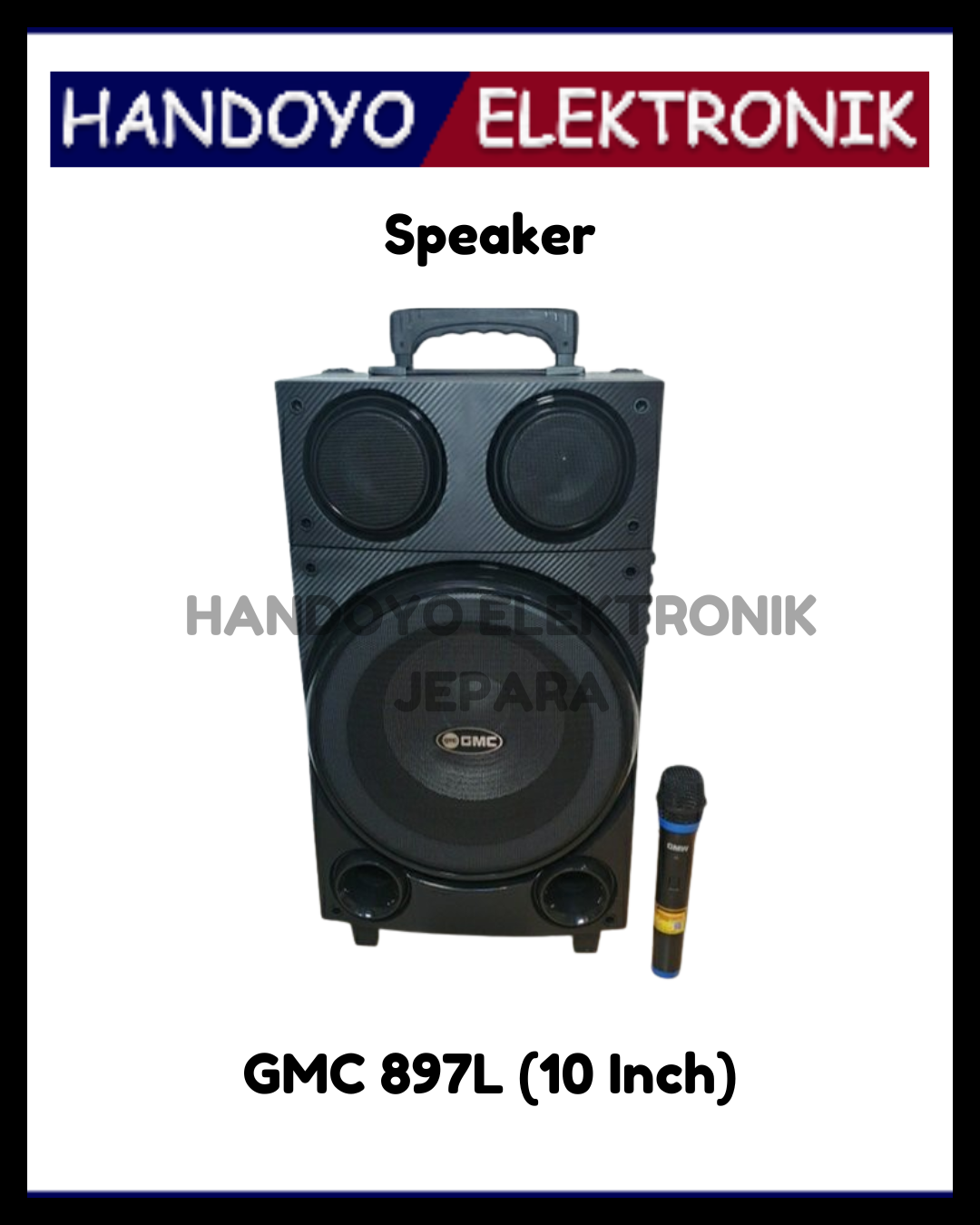 Speaker GMC 897L (10 Inch)