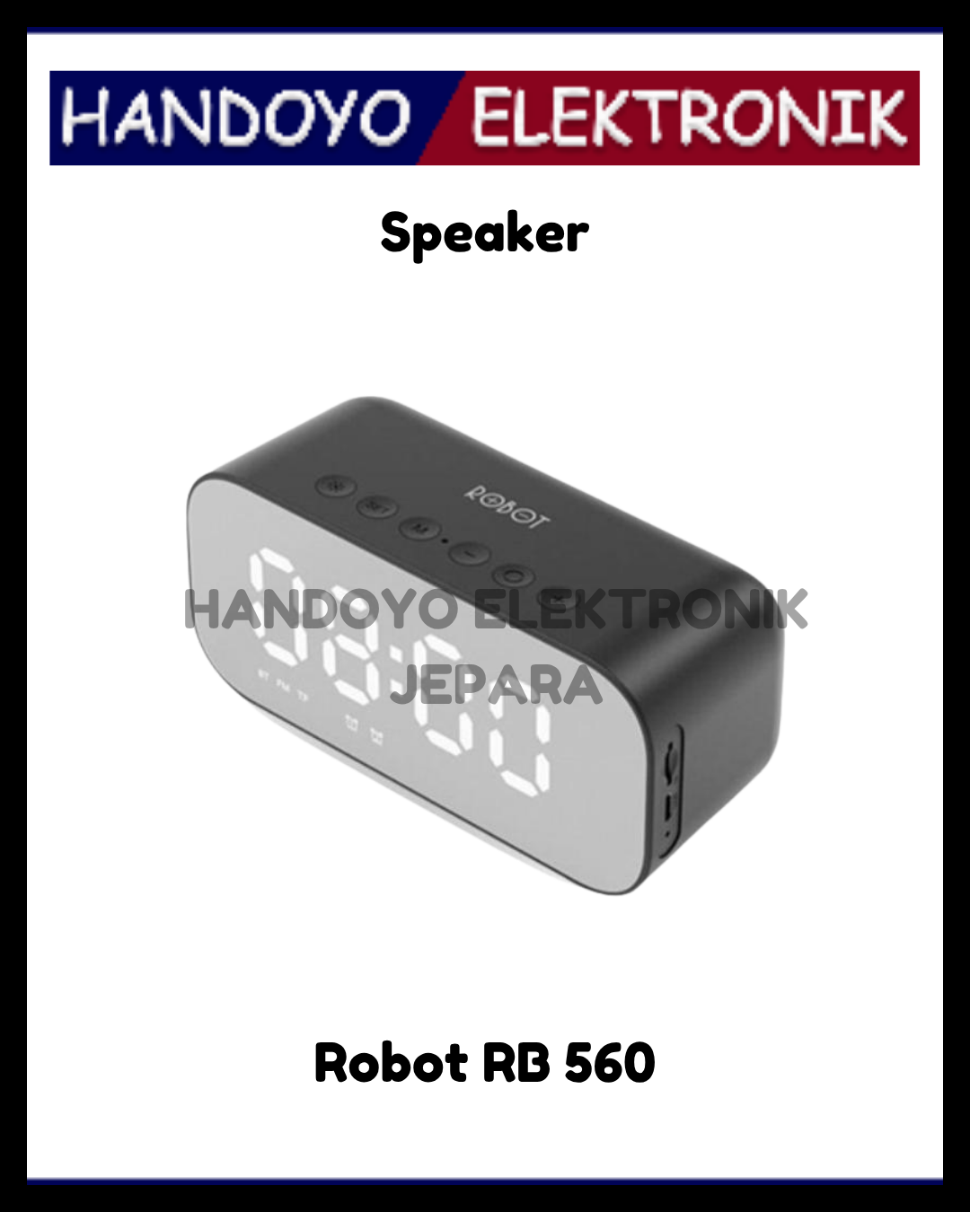 Speaker Robot RB 560