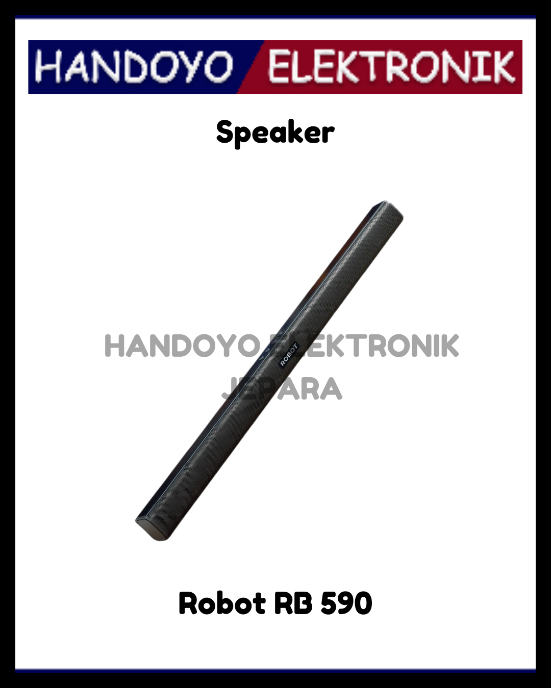 Speaker Robot RB 590