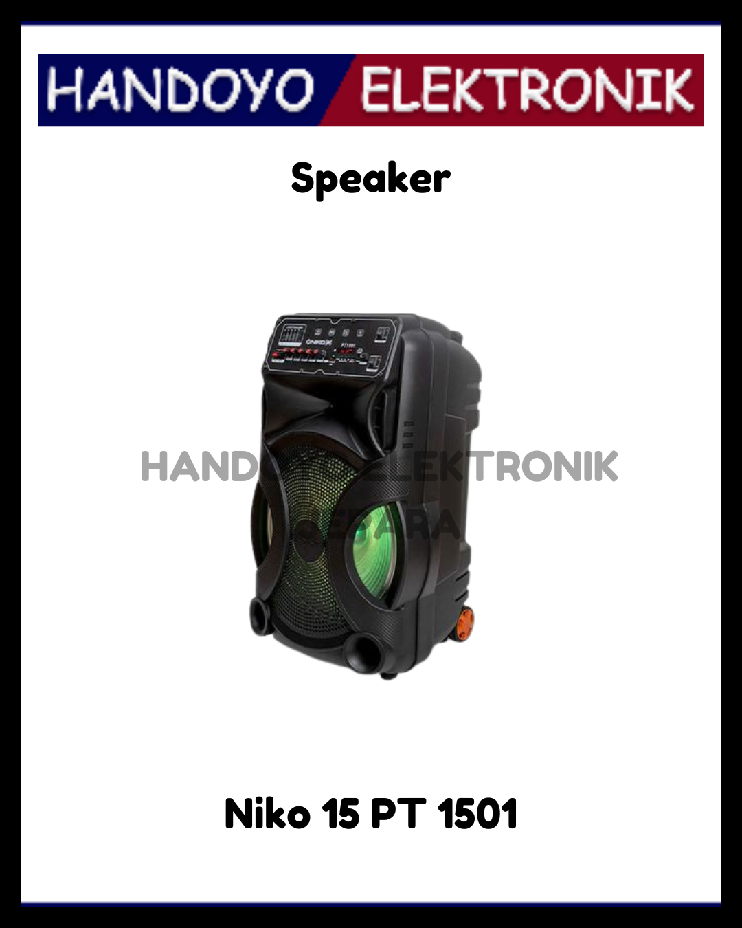 Speaker Niko Meeting Trolley 15 PT 1501