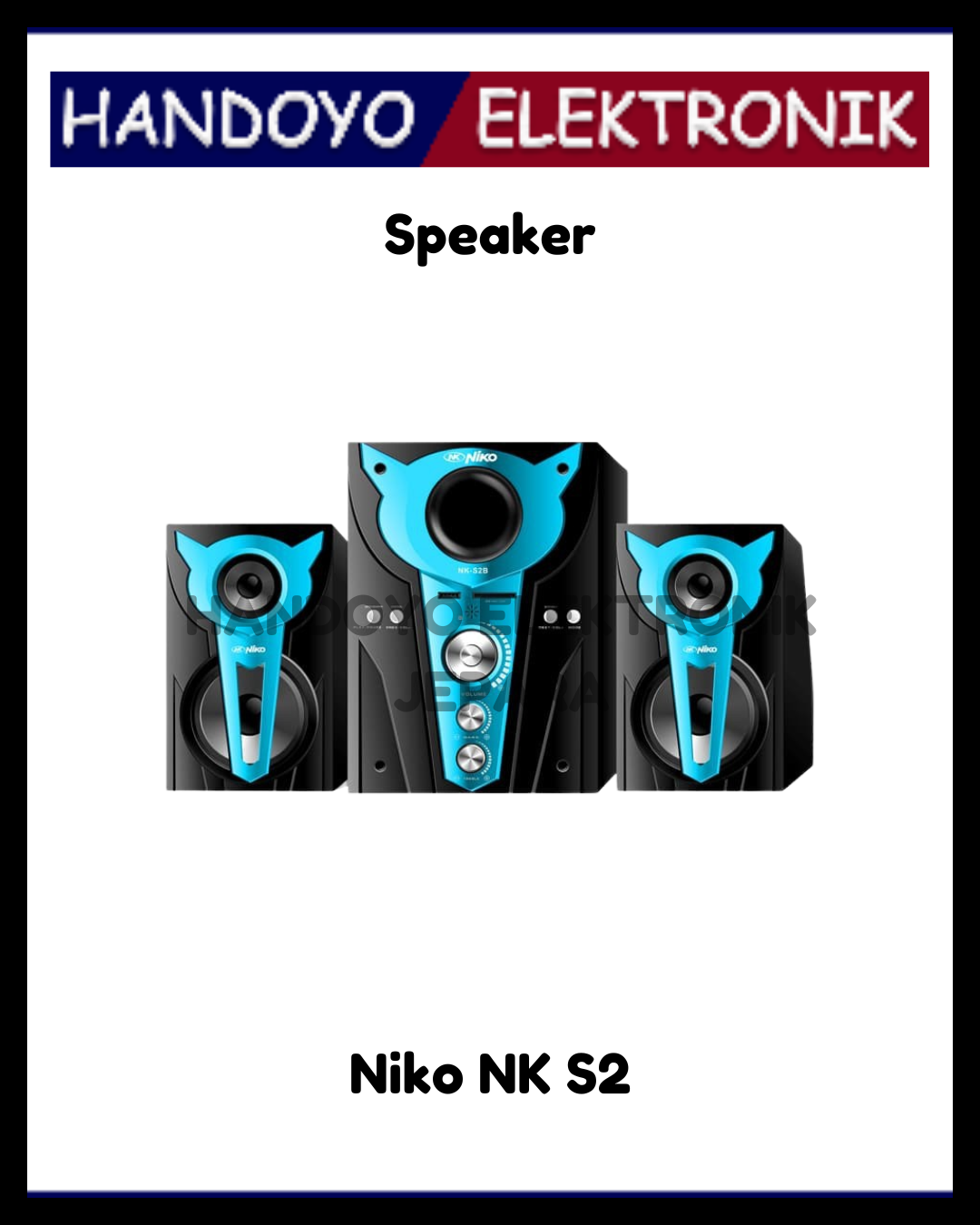 Speaker Niko NK S2
