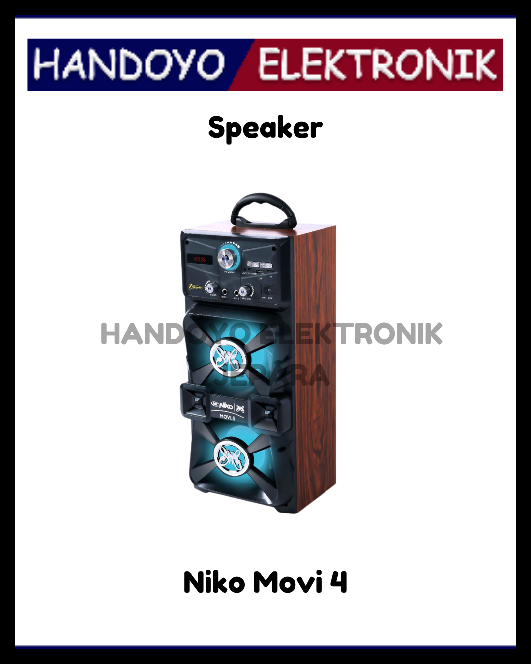Speaker Niko Movi 4