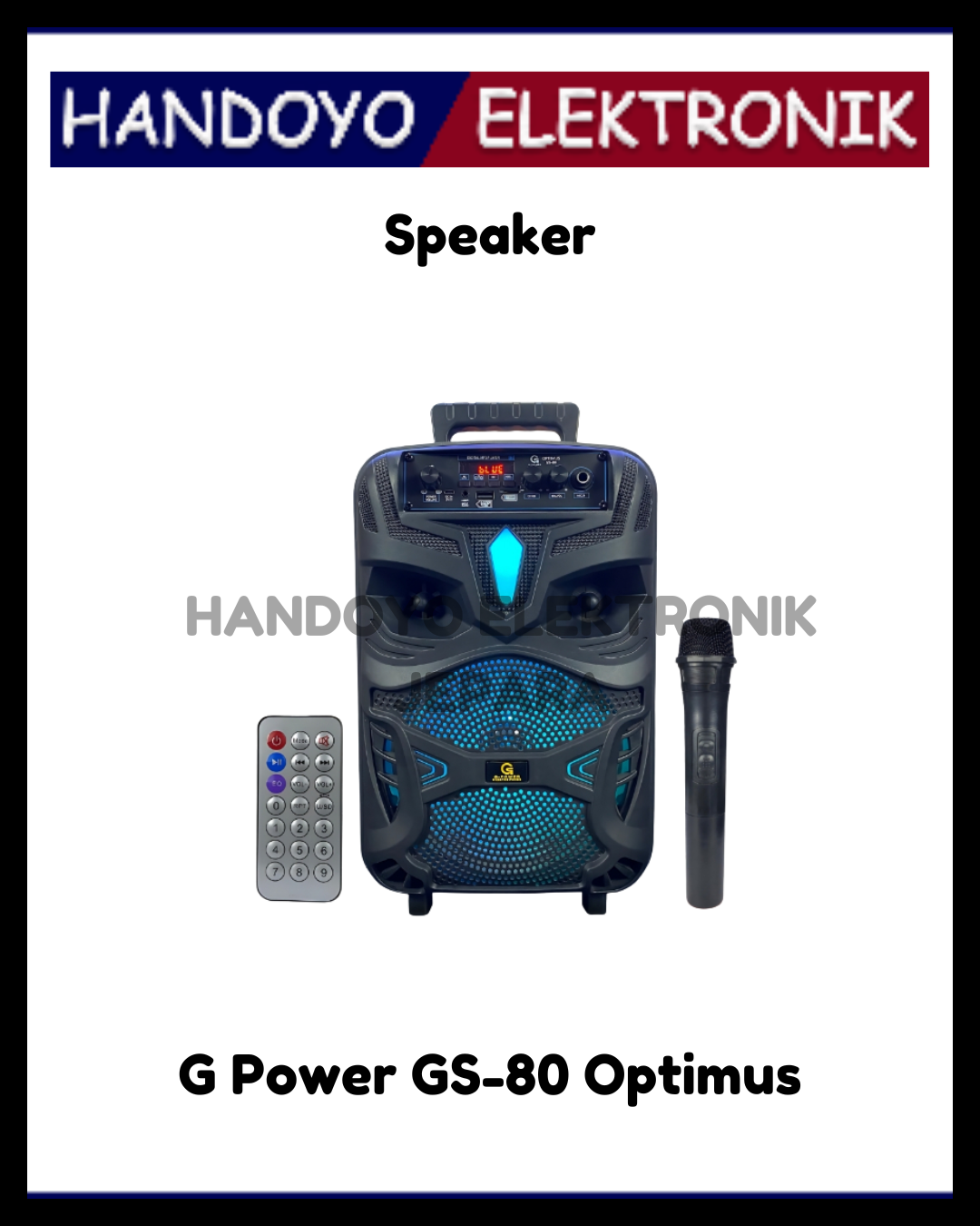 Speaker G Power GS-80 Optimus
