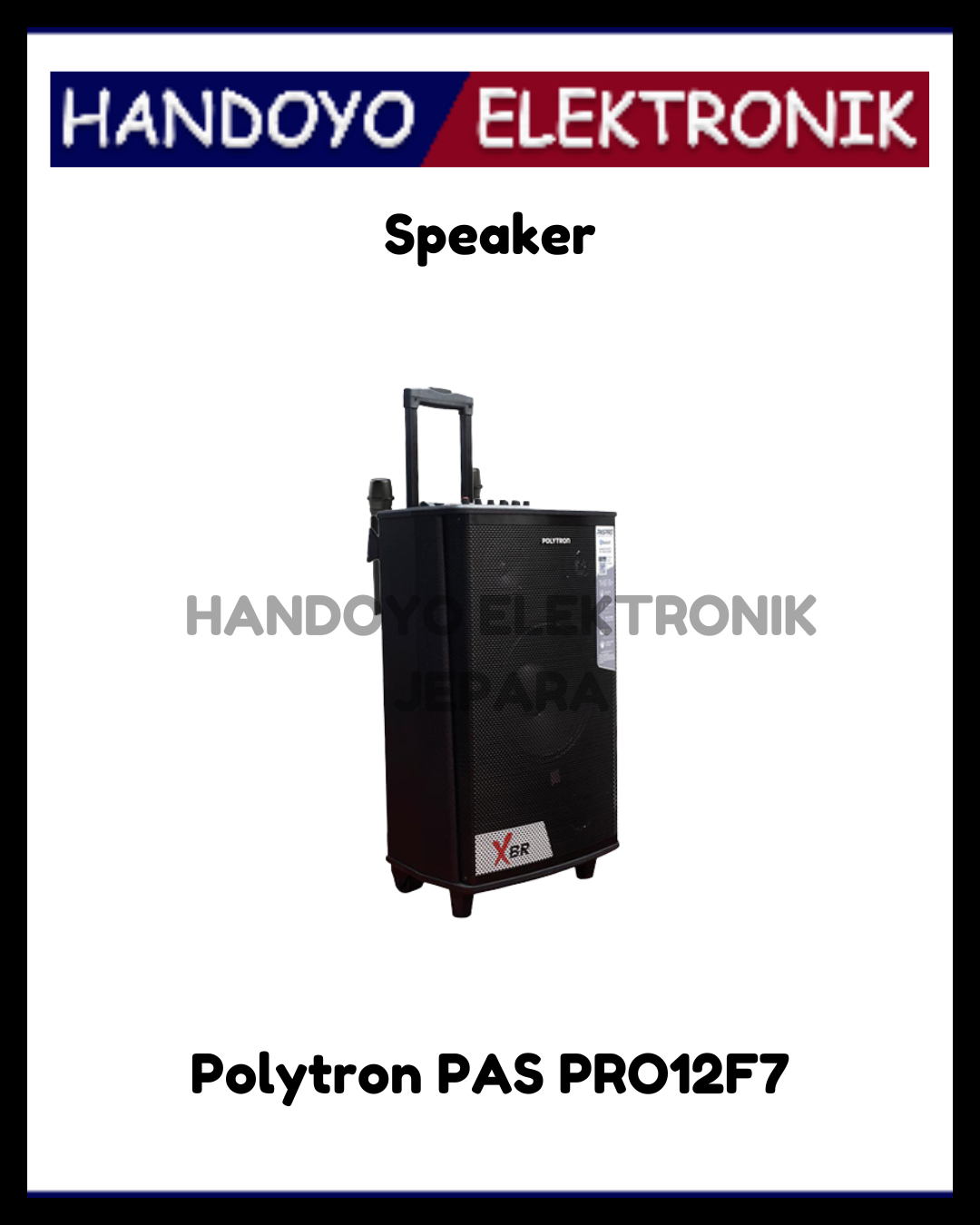 Speaker Polytron PAS PRO12F7
