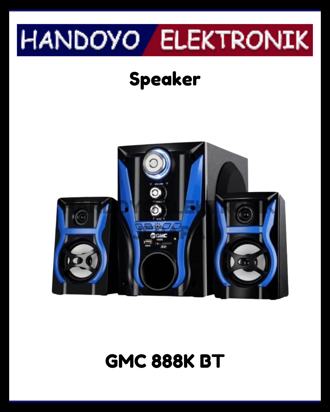 Speaker GMC 888K BT