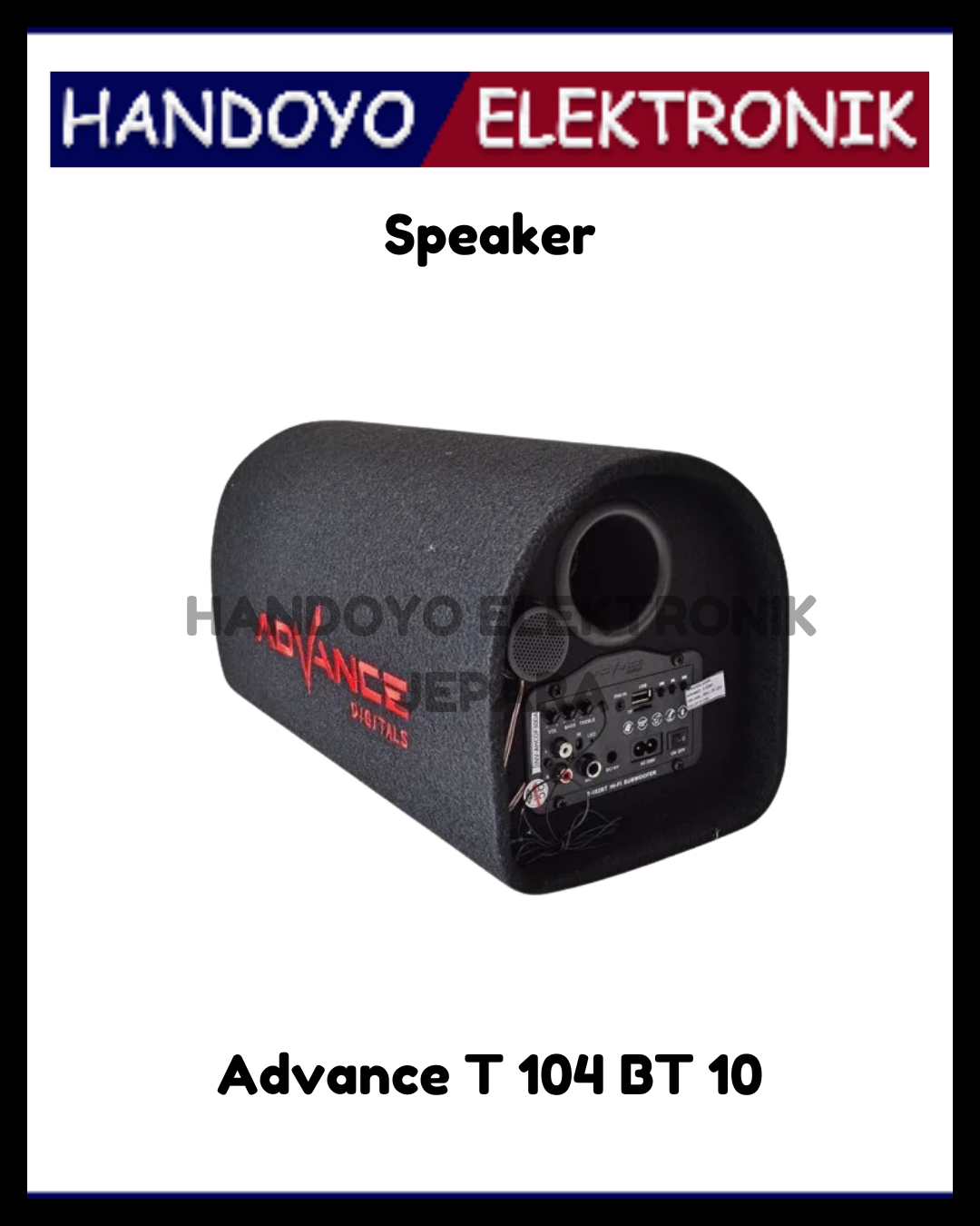 Speaker Advance T 104 BT 10
