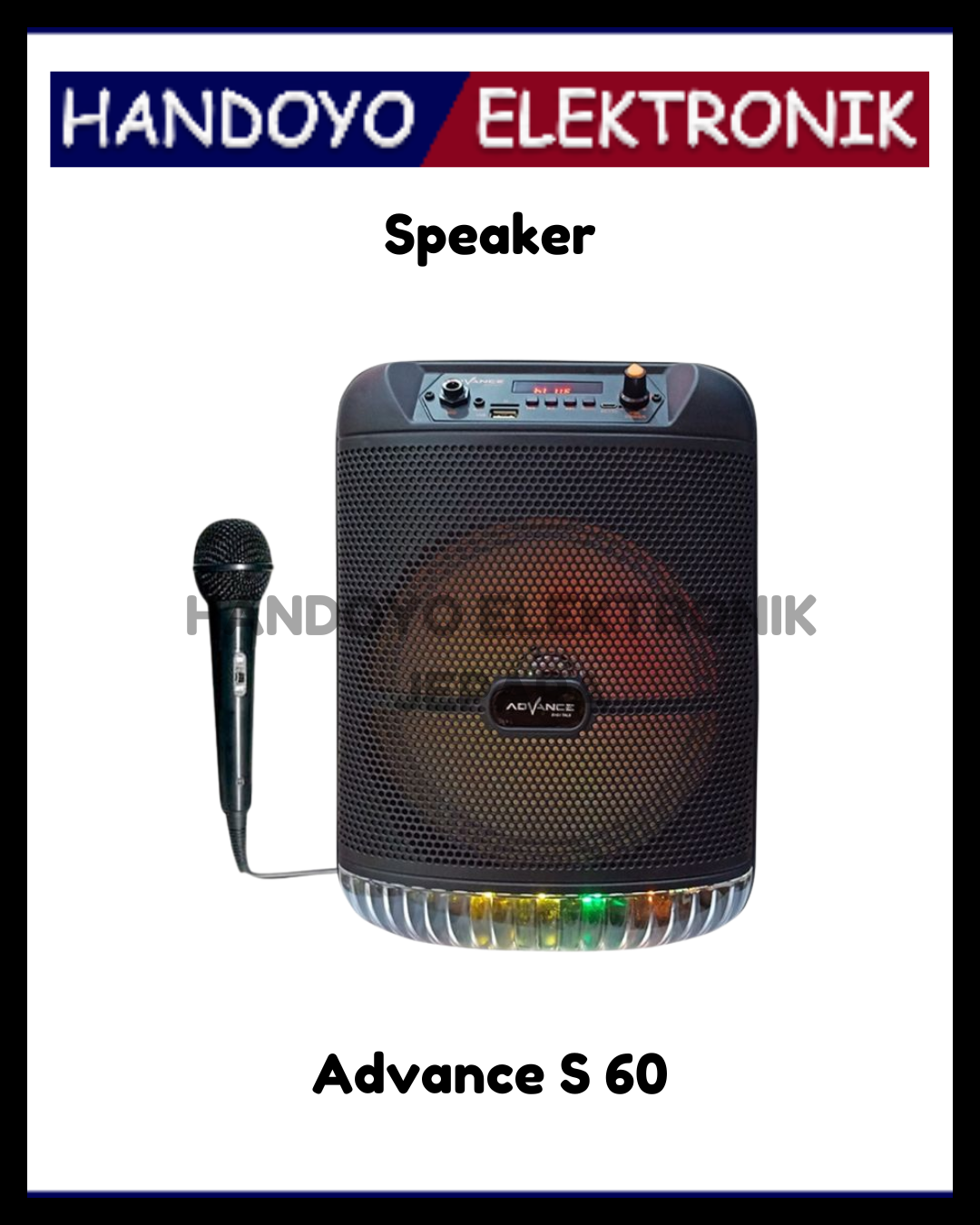Speaker Advance S 60