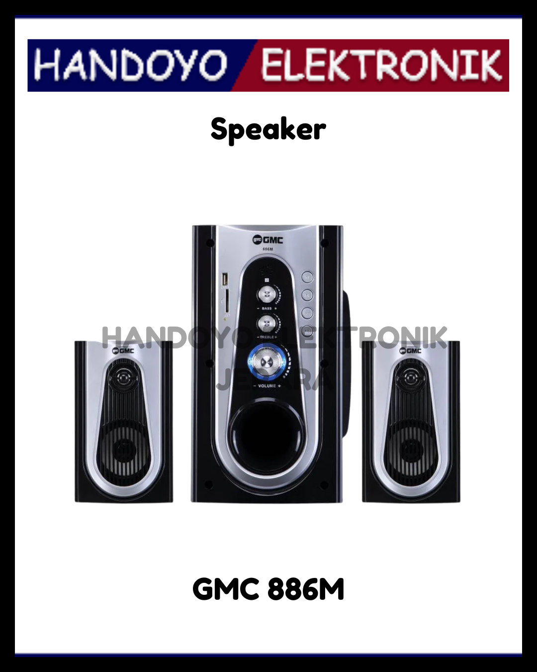 Speaker GMC 886M Multimedia 95W