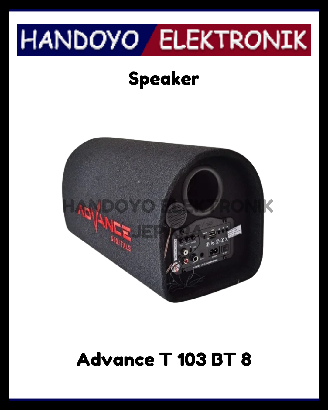 Speaker Advance T 103 BT 8