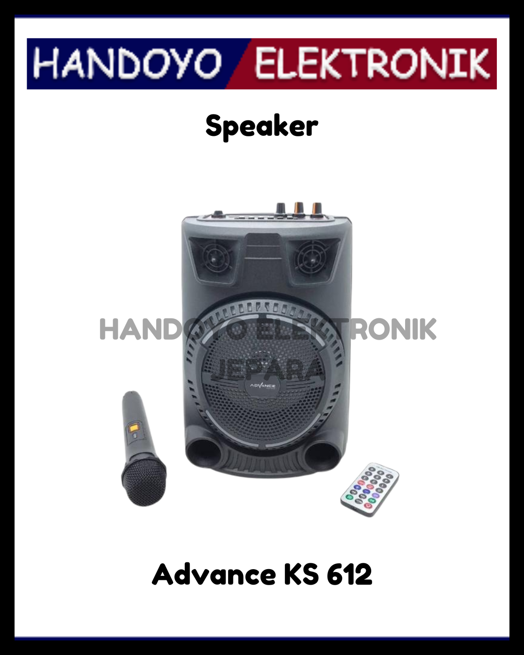 Speaker Advance KS 612