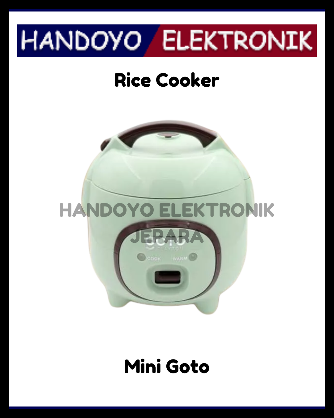 Rice Cooker Mini Goto