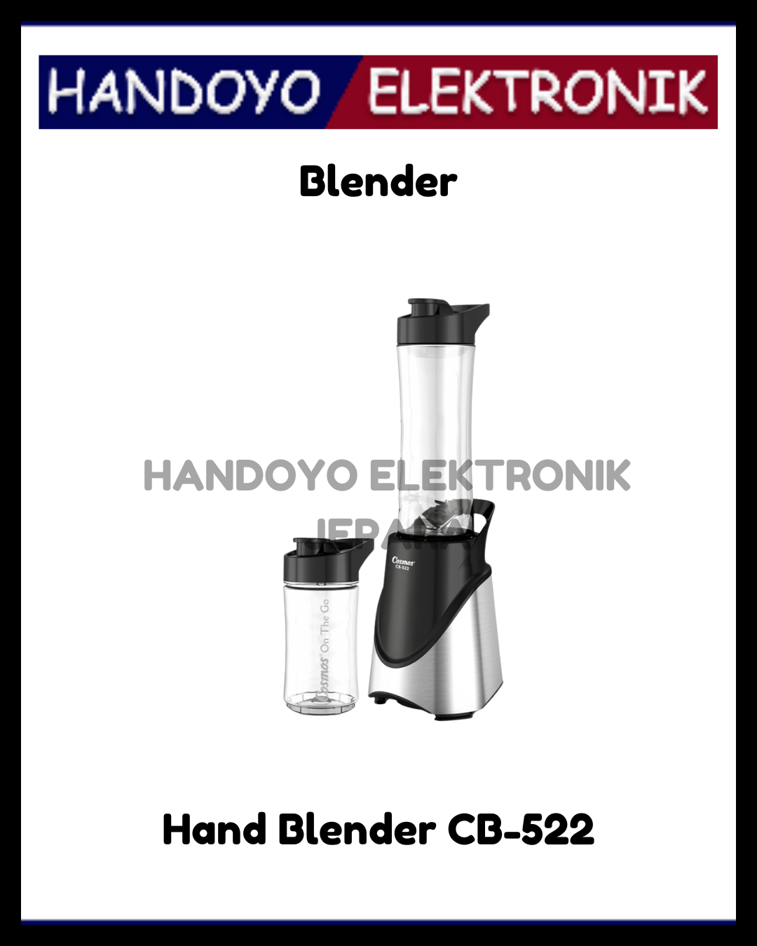 Hand Blender 2in1 Cosmos CB-522