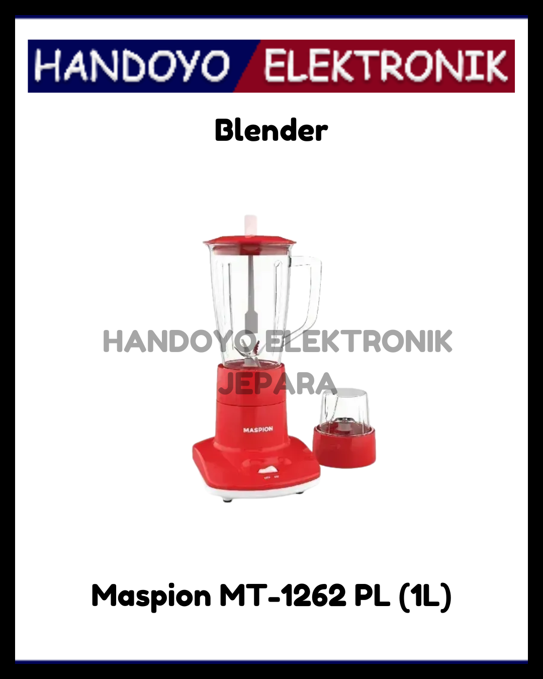 Blender Maspion MT-1262 PL (1L)