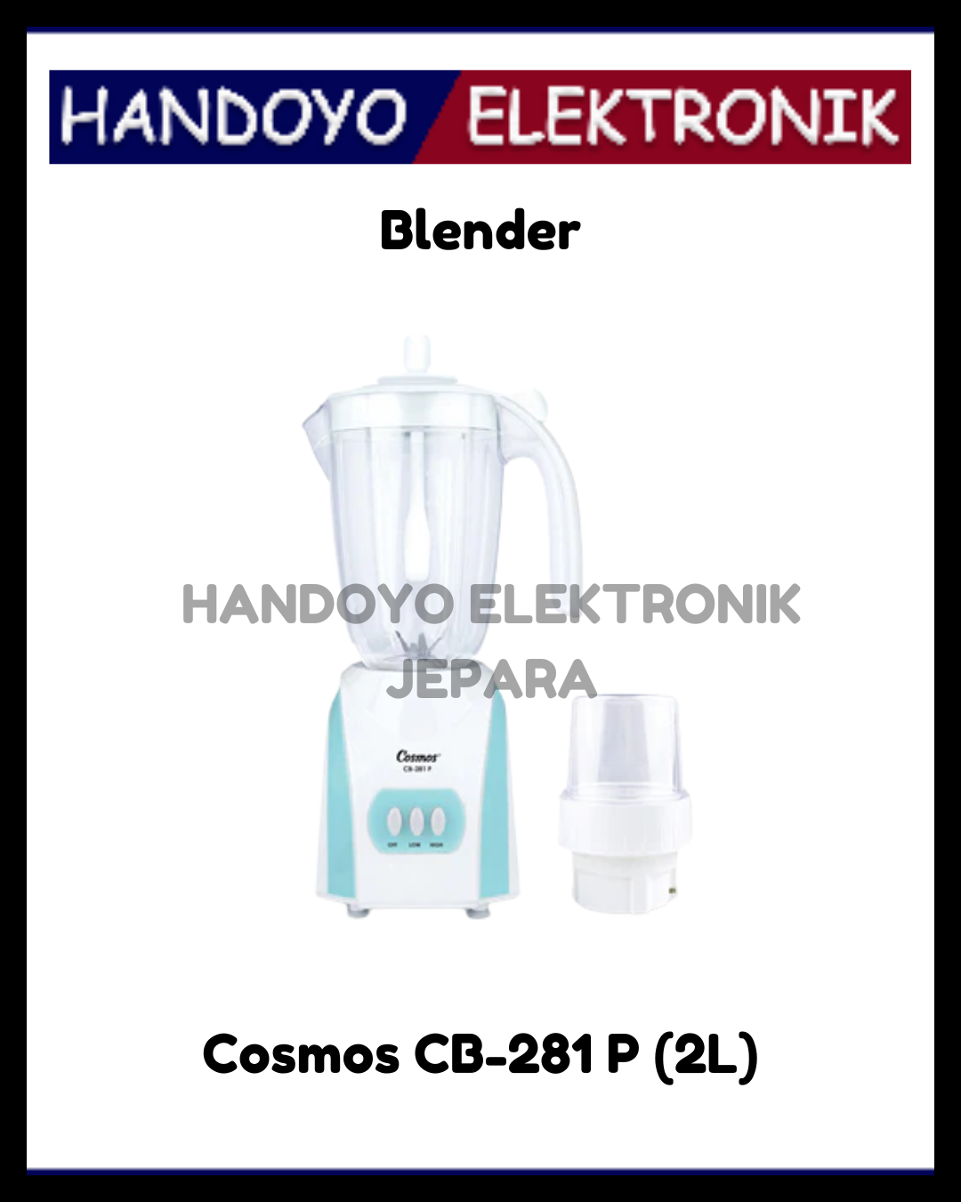 Blender Cosmos CB-281 P (2L)