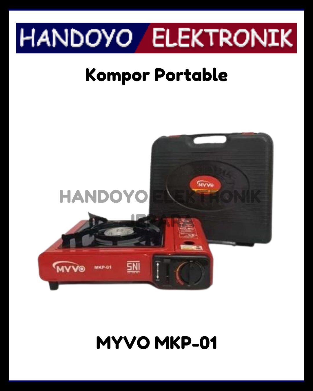 Kompor Gas Portable MYVO MKP-01