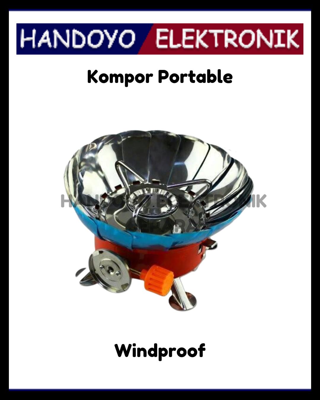 Kompor Gas Portable Windproof