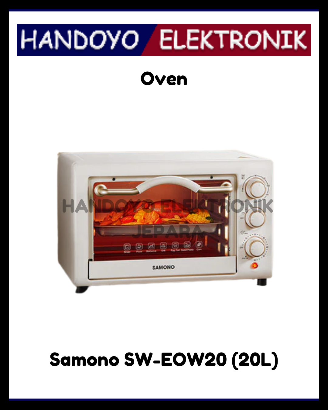 Oven Listrik Samono 20L SW-EOW20