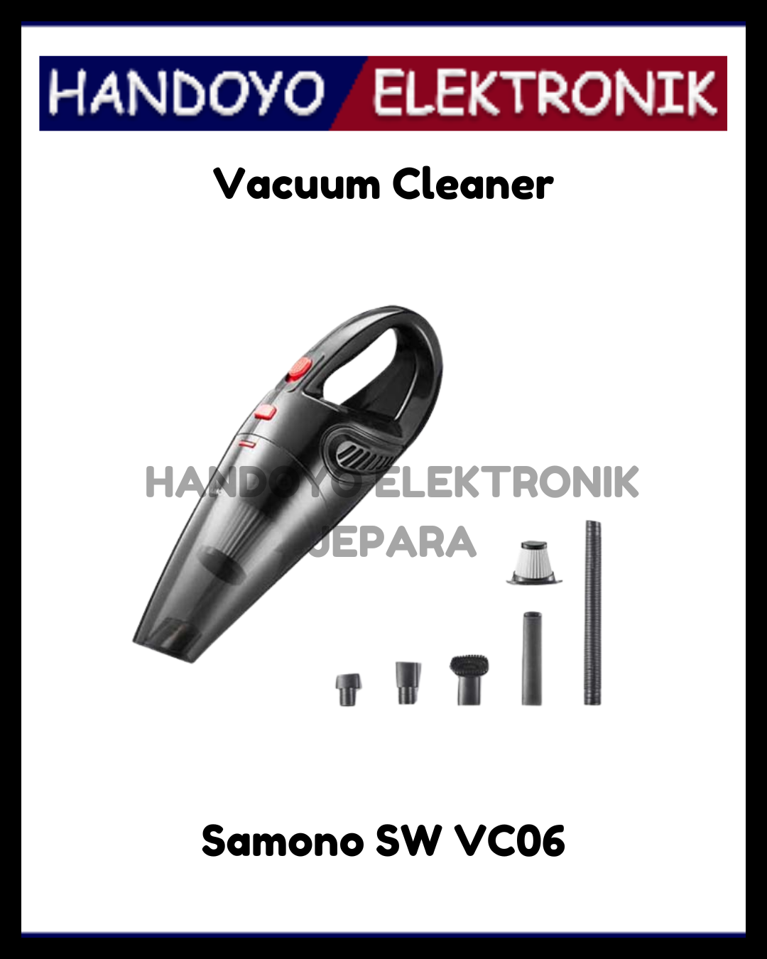 Vacuum Cleaner Portable Samono SW VC06