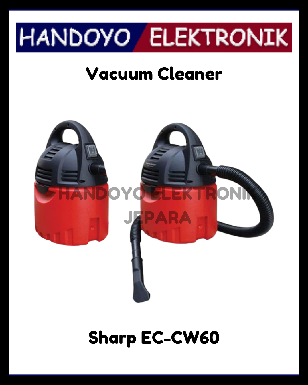 Vacuum Cleaner Sharp EC-CW60