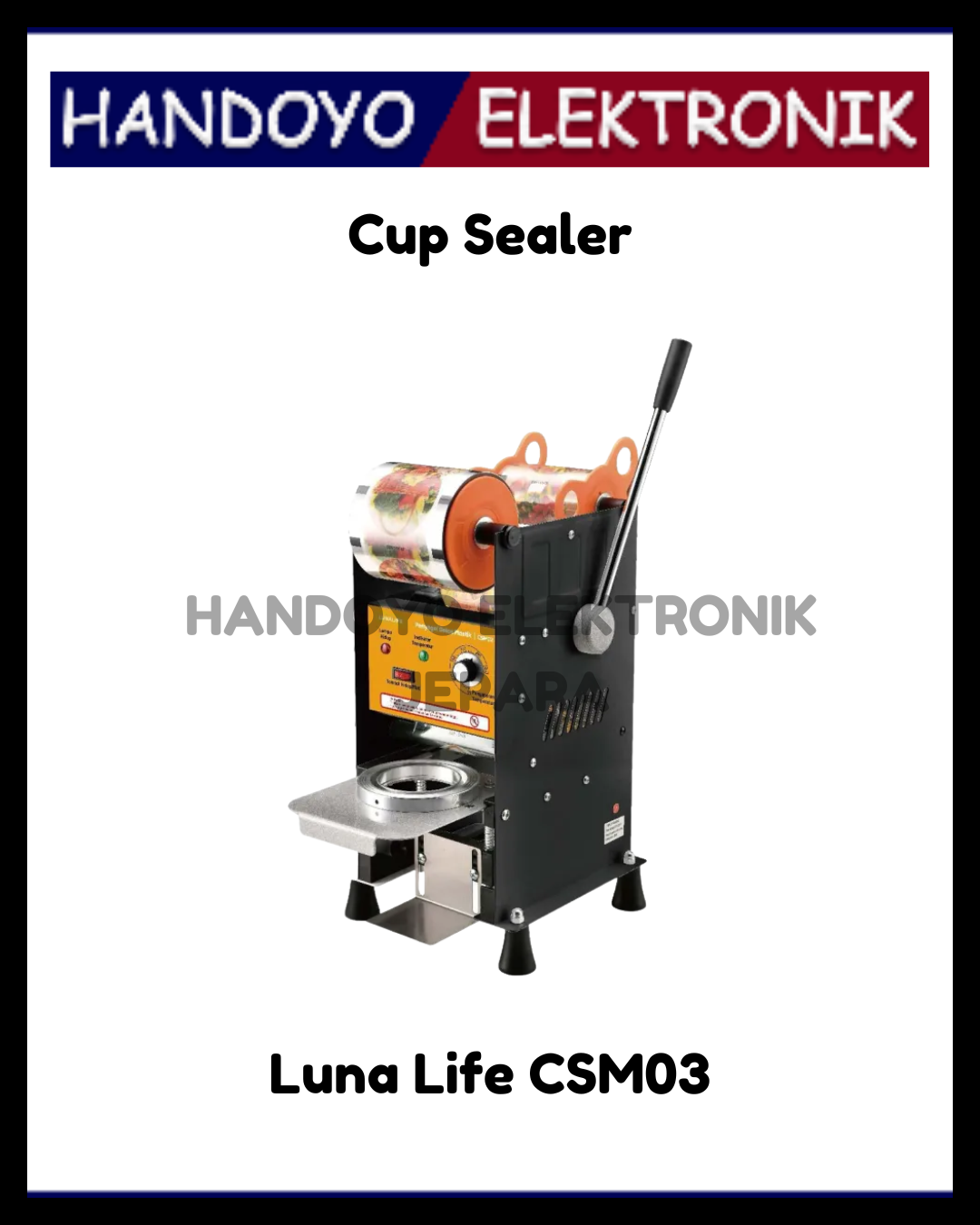 Cup Sealer Luna Life CSM03