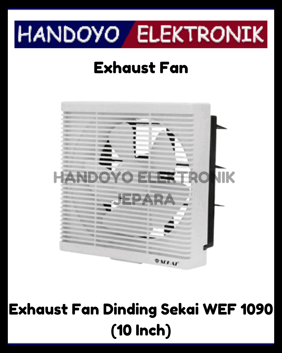 Exhaust Fan Dinding Sekai WEF 1090 (10 Inch)