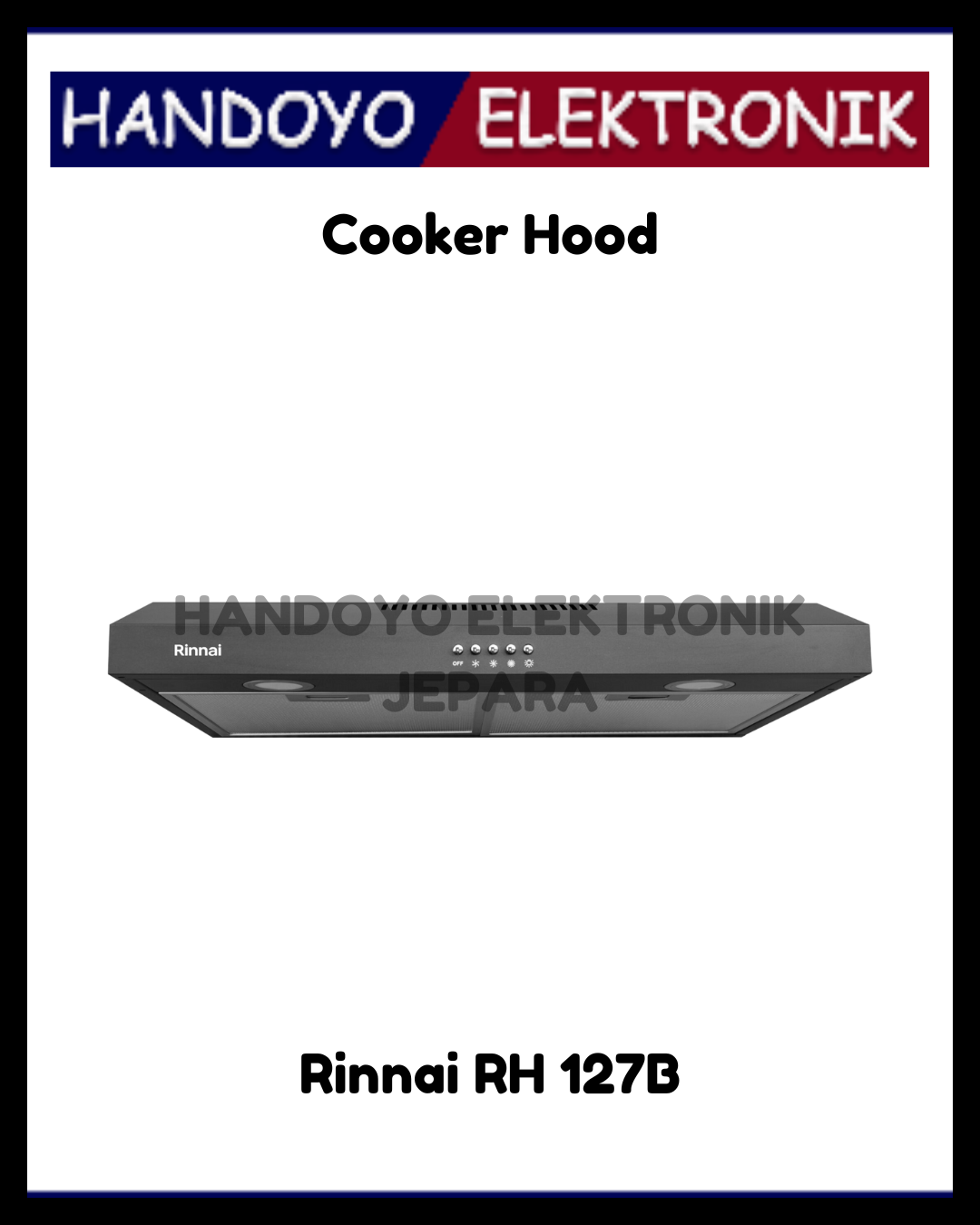 Cooker Hood Rinnai RH 127B