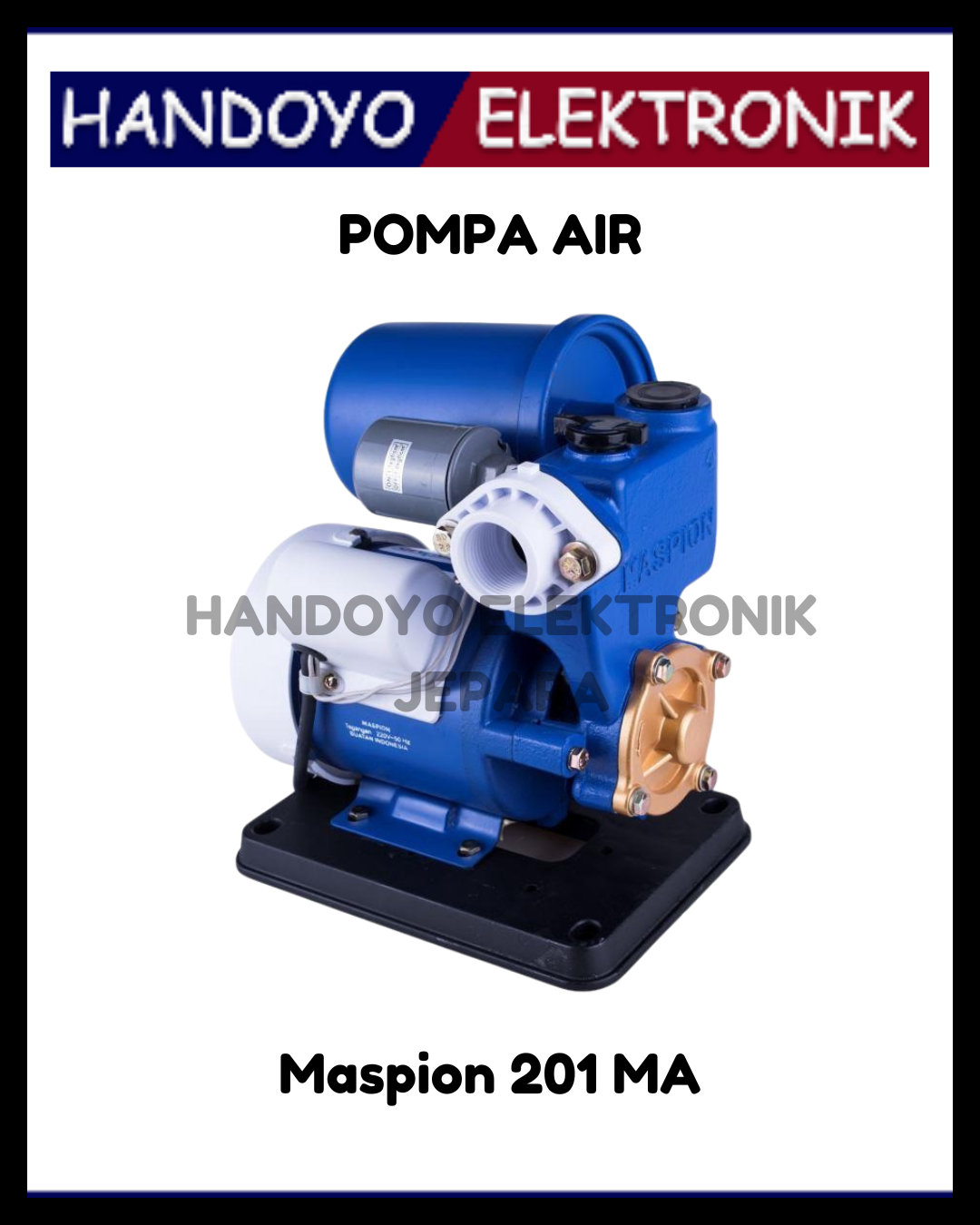 Pompa Air Maspion 201 MA (200W)