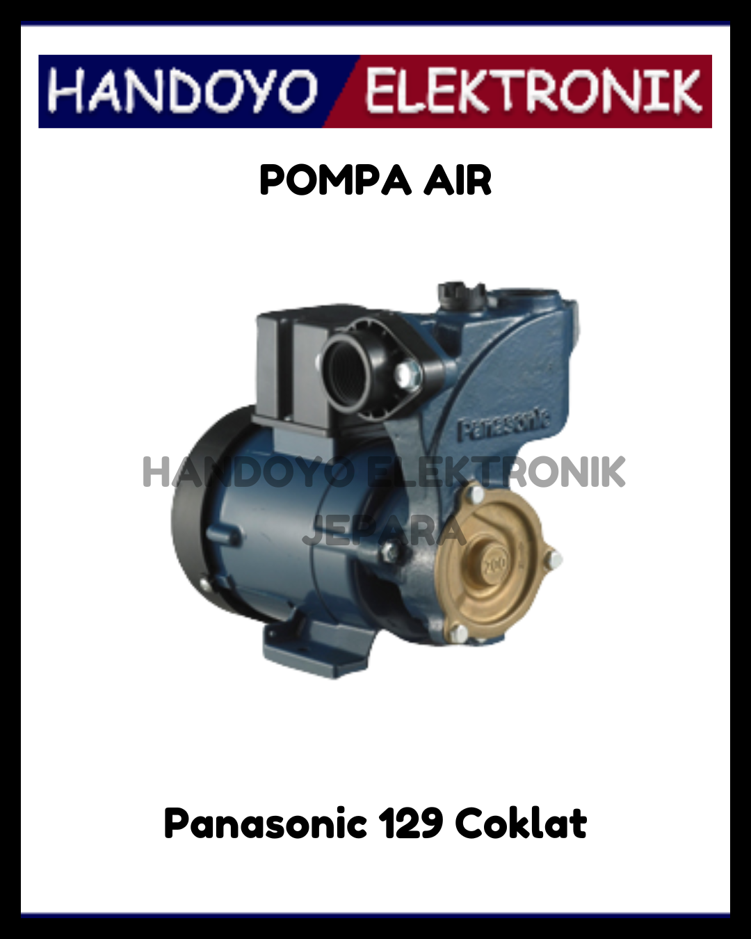 Panasonic 129 Coklat