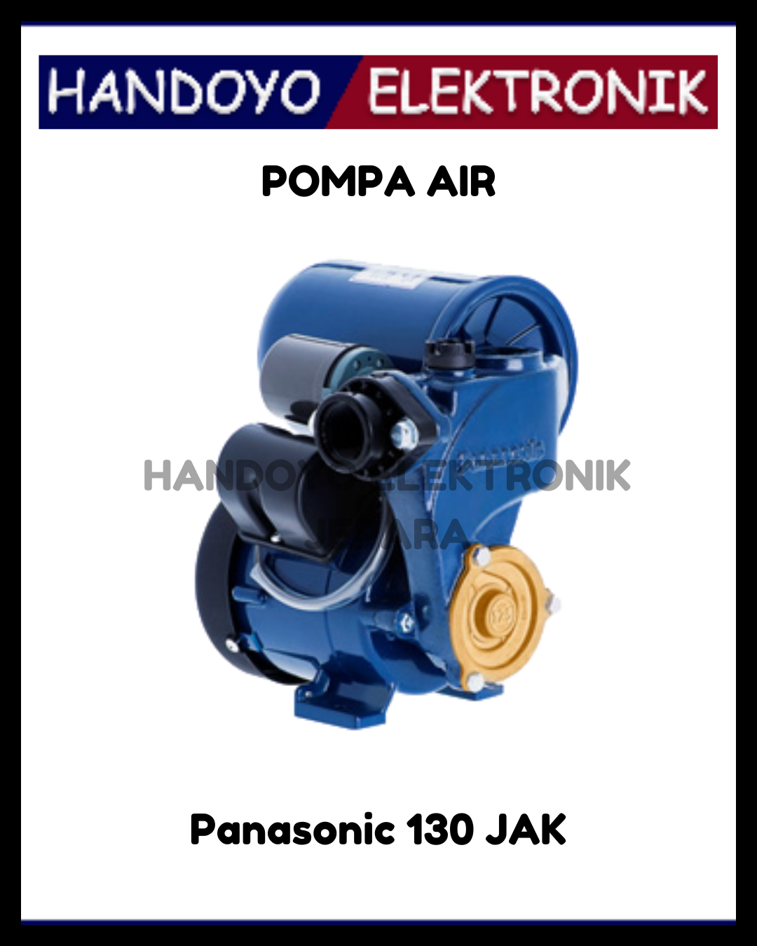 Pompa Air Panasonic 130 JAK