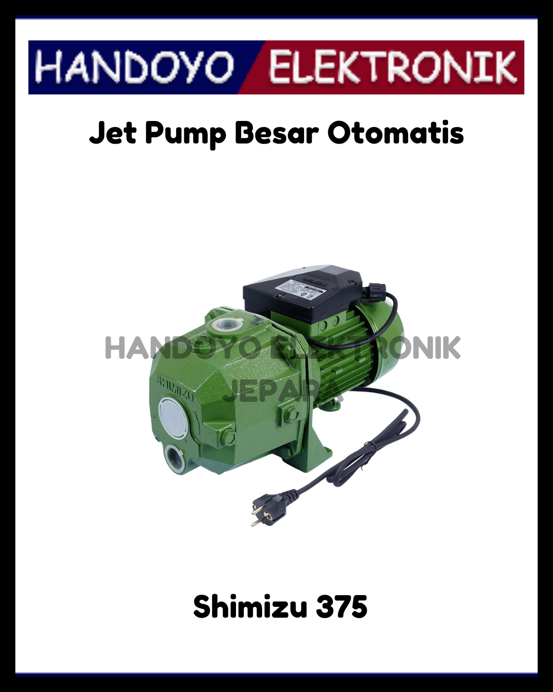 Jet Pump Shimizu 375