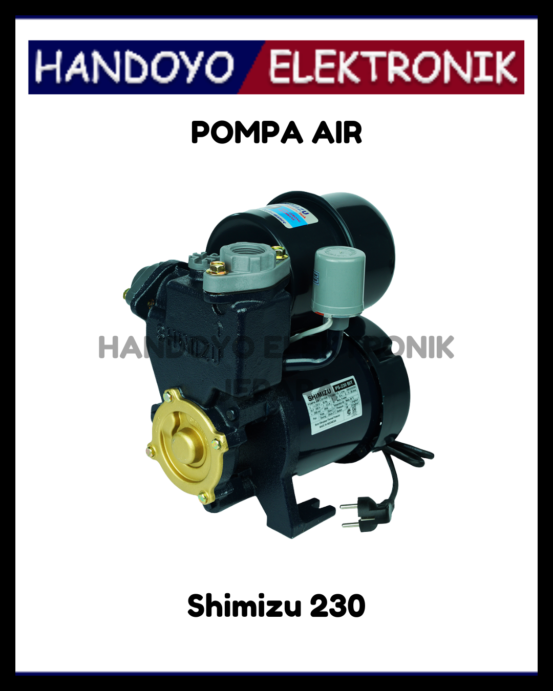 Pompa Shimizu 230 200W